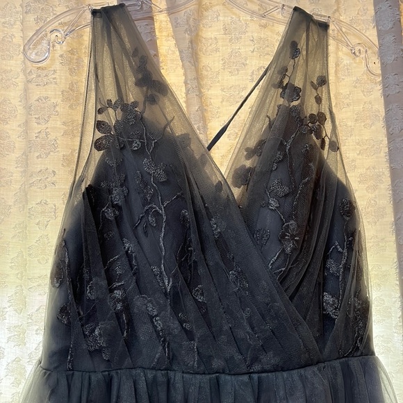 Grey Bridesmaid Dress - Picture 1 of 5